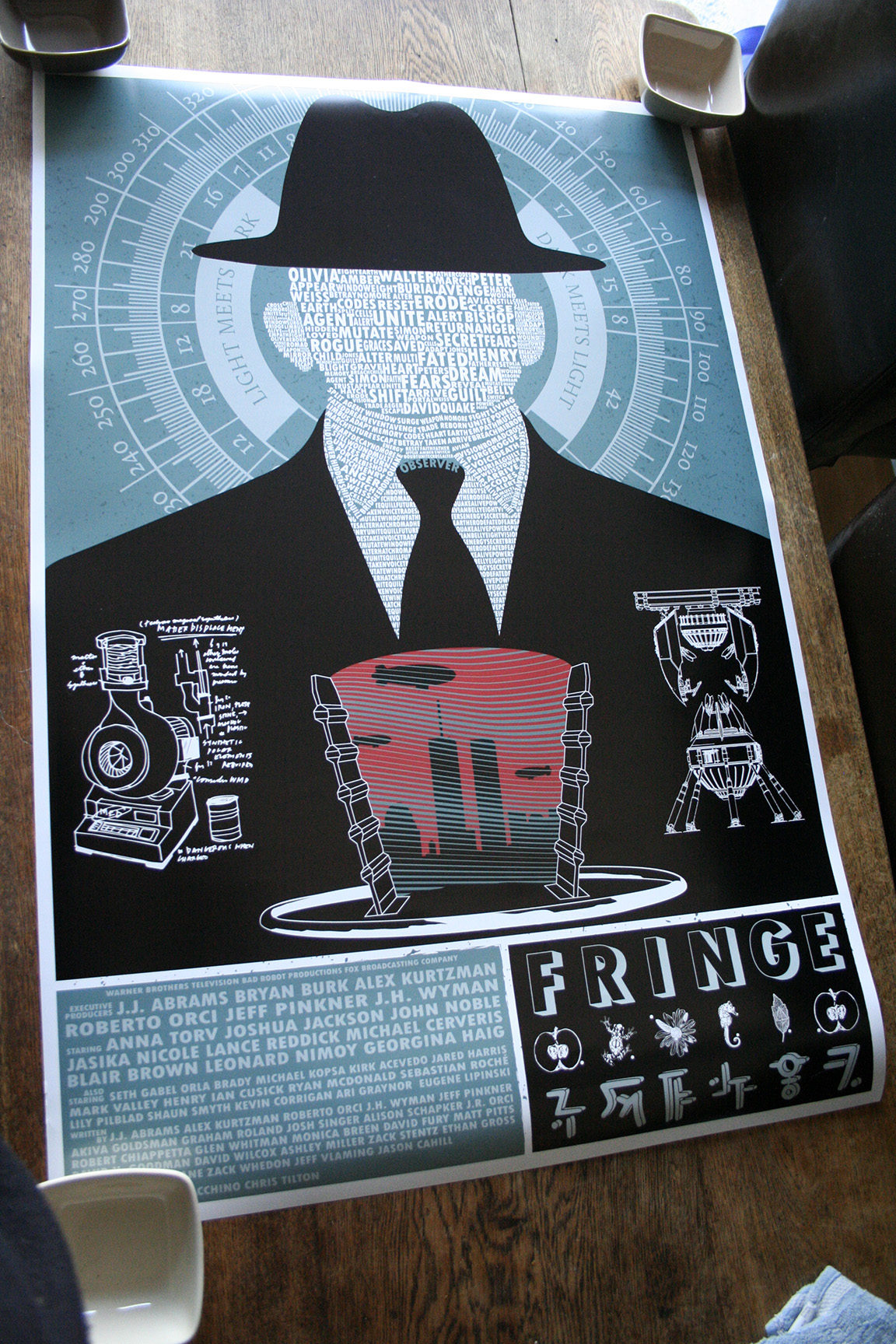 observer fringe poster