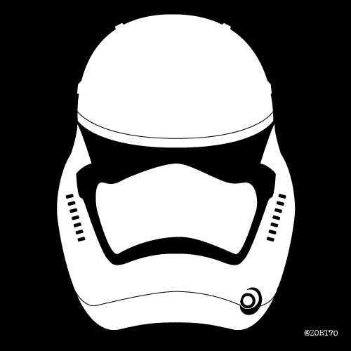 Episode VII Stormtrooper helmet